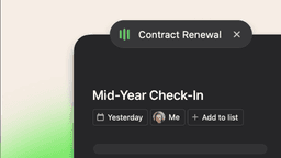 See other notes whilst in a meeting